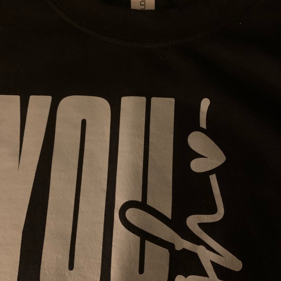 NWT Handmade WMS GILDAN SIZE LG SWEATSHIRT” you are Enough “ - Picture 7 of 14